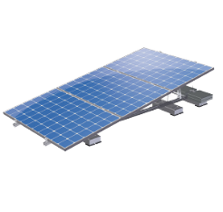 Flat roofs - Solar ramps